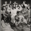 Jeff Fineholt, Marta Heflin [center] and unidentified others in the stage production Jesus Christ Superstar