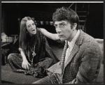 Dustin Hoffman and unidentified in the stage production Jimmy Shine