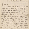Autograph letter signed to W.T. Baxter, 25 December 1817