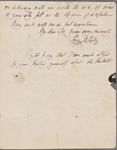 Autograph letter signed to W.T. Baxter, 25 December 1817