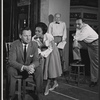 Wendell Corey, Eartha Kitt and unidentified others in the stage production Jolly's Progress 