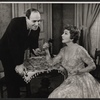 Joseph Leon and Claudette Colbert in the stage production Julia, Jake and Uncle Joe