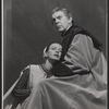 Leora Dana and Raymond Massey in publicity photo for the 1955 American Shakespeare Festival production of Julius Caesar