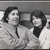 Brian Bedford and Jill Clayburgh in rehearsal for the 1974 Broadway production of Jumpers