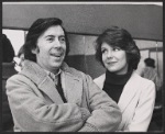 Brian Bedford and Jill Clayburgh in rehearsal for the 1974 Broadway production of Jumpers