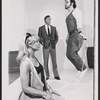 Elizabeth Shepherd, Alan Bergmann and Michael Pataki in the stage production The Jumping Fool