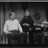 Melvyn Douglas and Shirley Booth in the stage production Juno