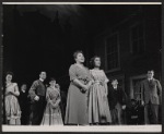 Shirley Booth [center left] and unidentified others in the stage production Juno