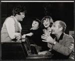 Eileen Rodgers, Anita Gillette and Leon Janney in rehearsal for the stage production Kelly