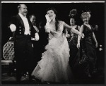 Jesse White, Mickey Shaughnessy, Anita Gillette and unidentified others in the stage production Kelly