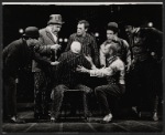 Jesse White, Don Francks, Leon Janney and unidentified others in the stage production Kelly