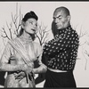Doretta Morrow and Yul Brynner in publicity pose for the 1951 Broadway production of The King and I