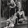 Morris Carnovsky, Philip Bosco [center] and unidentified others in the 1963 American Shakespeare Festival production of King Lear