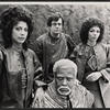 Ellen Holly, Paul Sorvino, James Earl Jones and Rosalind Cash in the 1973 NY Shakespeare production of King Lear