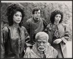 Ellen Holly, Paul Sorvino, James Earl Jones, and Rosalind Cash in the 1973 NY Shakespeare production of King Lear