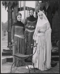 Bette Henritze, Joan Potter and unidentified in the 1962 NY Shakespeare production of King Lear