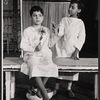 Sheldon Golomb and unidentified in the stage production King of the Whole Damn World