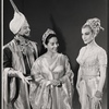 Alfred Drake, Lee Venora and Anne Jeffreys in the 1965 revival of the stage production Kismet
