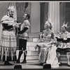 Howard Da Silva, Joan Diener, Menasha Skulnik and unidentified others in the stage production La Belle