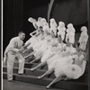 Scene from the stage production La Plume de ma Tante
