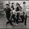 Alvin Ailey and dancers in rehearsal for the stage production of La Strada