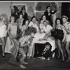 Ron Frazier [center] and unidentified others in the stage production Ladies Night in a Turkish Bath