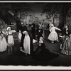 Douglas Seale [center] and unidentified others in the stage production Lady Audley's Secret