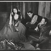 Pamela Brown, Richard Burton and John Gielgud in the stage production The Lady's Not For Burning