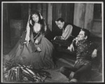 Pamela Brown, Richard Burton and John Gielgud in the stage production The Lady's Not For Burning