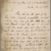 Autograph letter signed to Charles Ollier, 15 January 1818