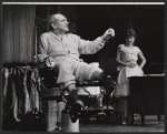 Sam Levene and Alix Elias in the 1964 Broadway production of The Last Analysis