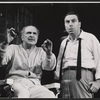Sam Levene and Sully Michaels in the 1964 Broadway production of The Last Analysis