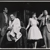 Charles Boaz, Sam Levene, Alix Elias and Sully Michaels in the 1964 Broadway production of The Last Analysis