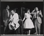 Charles Boaz, Sam Levene, Alix Elias and Sully Michaels in the 1964 Broadway production of The Last Analysis