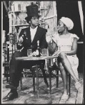Hannibal Penney and Sheila Gibbs in the stage production The Last Days of the British Honduras