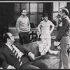 James Coco, playwright Neil Simon, Marcia Rodd and Robert Moore in rehearsal for the stage production Last of the Red Hot Lovers