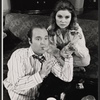 Dom DeLuise and Barbara Sharma from the replacement cast of the stage production Last of the Red Hot Lovers