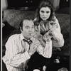 Dom DeLuise and Barbara Sharma from the replacement cast of the stage production Last of the Red Hot Lovers