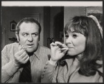 Jack Weston and Ginger Flick from the touring cast of the stage production Last of the Red Hot Lovers