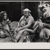Raymond J. Barry, Tom Aldredge, Roy Brocksmith and unidentified in the stage production The Leaf People