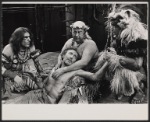 Raymond J. Barry, Tom Aldredge, Roy Brocksmith and unidentified in the stage production The Leaf People
