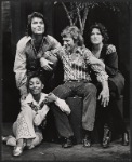 Yolande Bavan, Joe Masiell, Scott Jarvis and Lynn Gerb in the stage production Leaves of Grass