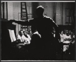 George Gobel, Barbara Nichols [left] and ensemble in rehearsal for the stage production Let It Ride!