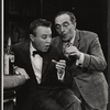 George Gobel and Sam Levene in the stage production Let It Ride!