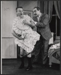 George Gobel and Sam Levene in the stage production Let It Ride!