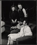 Sandy Dennis, James Broderick and Paul B. Price in the stage production Let me Hear You Smile