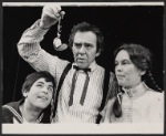 Paul B. Price, James Broderick and Sandy Dennis in the stage production Let me Hear You Smile