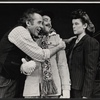 James Broderick, Paul B. Price and Sandy Dennis in the stage production Let me Hear You Smile