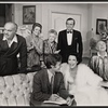 Harold J. Kennedy, Vivian Blaine, Ruth McDevitt, Hayden Rorke [back] Kitty Carlisle [front] in the stage production Light Up the Sky