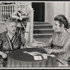 Ruth McDevitt and Vivian Blaine in the stage production Light Up the Sky